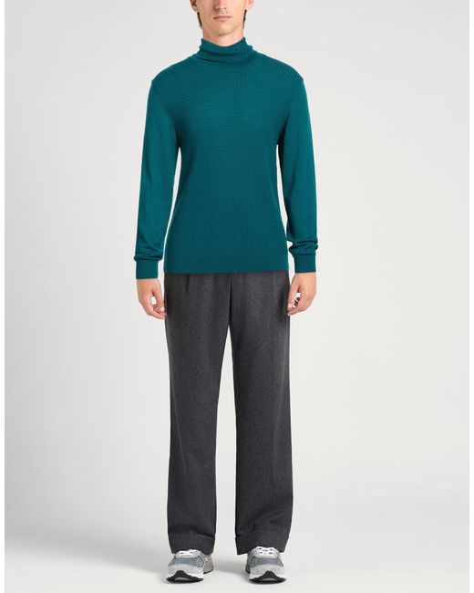Manuel Ritz Green Turtleneck for men