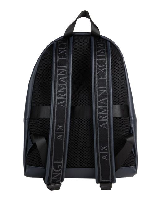 ARMANI EXCHANGE Blue Rucksack for men