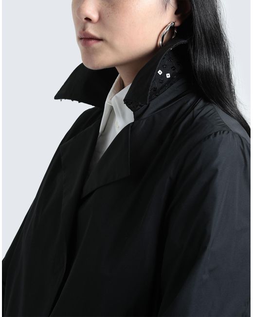 Herno Black Overcoat & Trench Coat