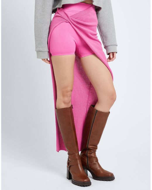 Rick Owens Pink Maxi Skirt