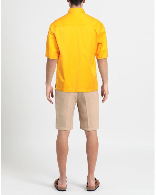 Sandro Yellow Shirt for men
