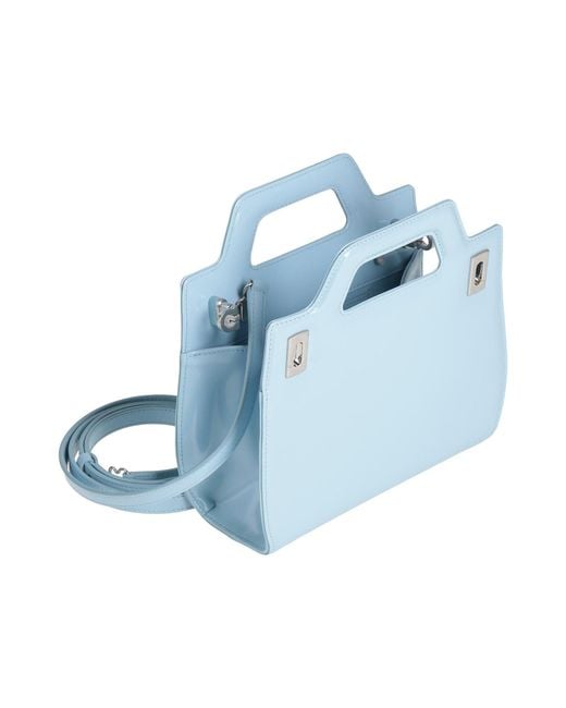 Ferragamo Blue Handbag