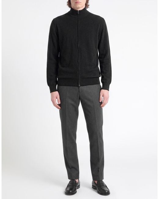 Fedeli Black Cardigan for men