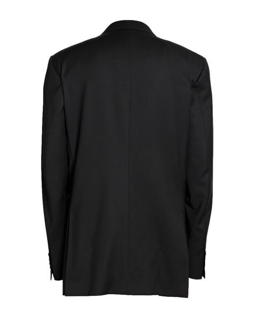 Canali Black Blazer Wool for men