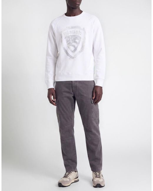 Sudadera Blauer de hombre de color White