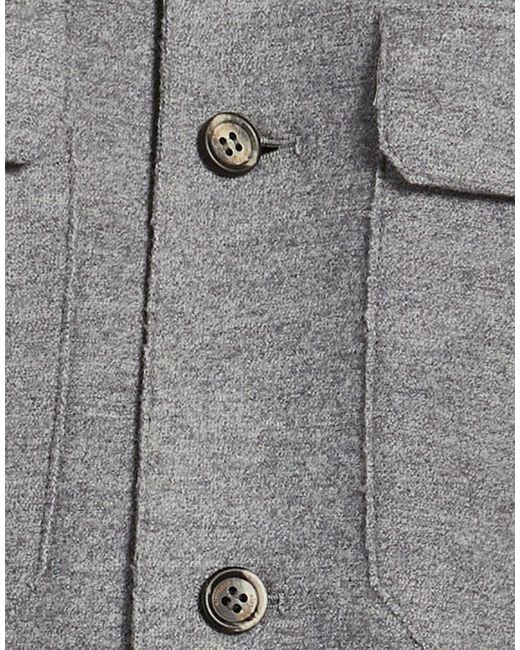 Eleventy Gray Jacket Wool for men