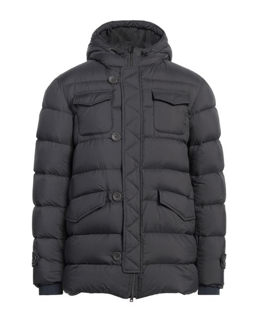 Herno Gray Puffer for men