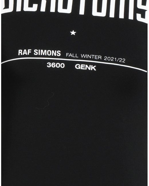 Raf Simons Black T-Shirt Modal, Elastane