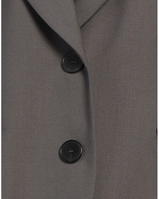 Windsor. Gray Lead Blazer Virgin Wool