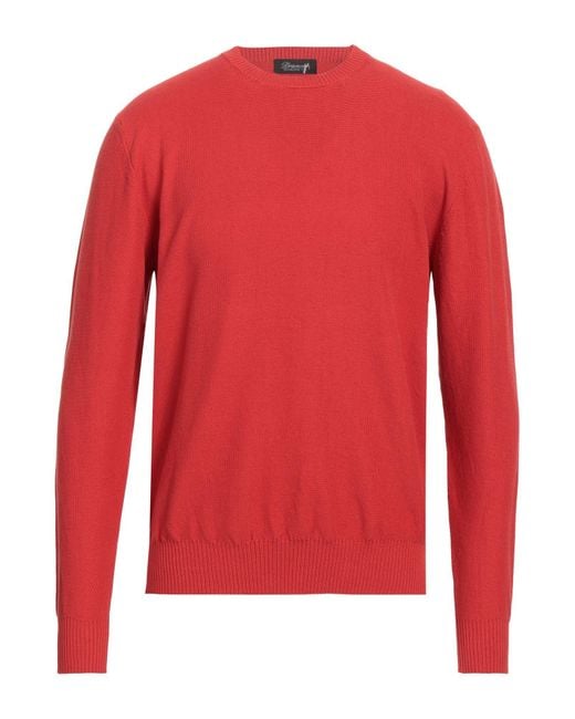 Drumohr Red Sweater for men