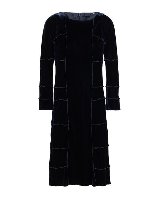 Aspesi Black Midi-Kleid