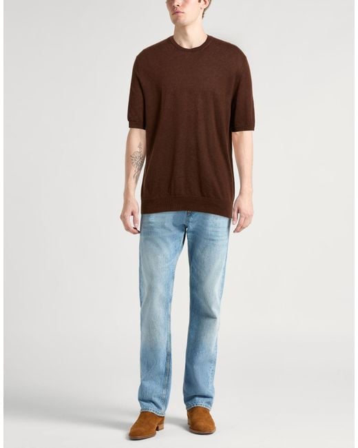 Drumohr Brown Sweaters for men