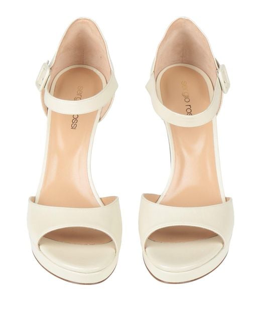 Sergio Rossi Natural Sandals
