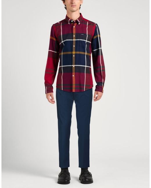 Daniele Alessandrini Blue Pants Polyester, Viscose, Elastane for men