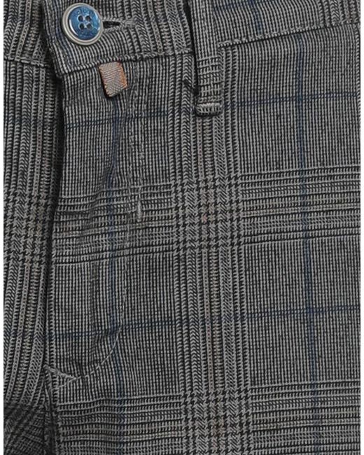 Barbati Gray Pants Cotton, Polyester, Elastane for men
