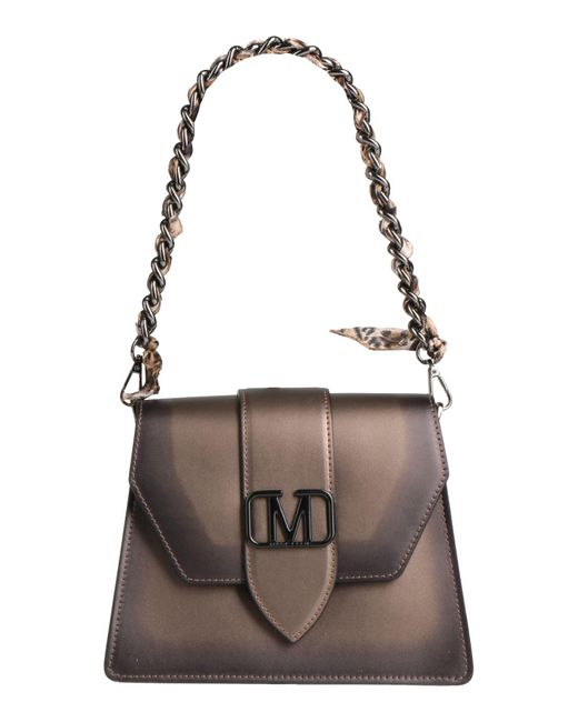 Marc Ellis Brown Bronze Handbag Soft Leather