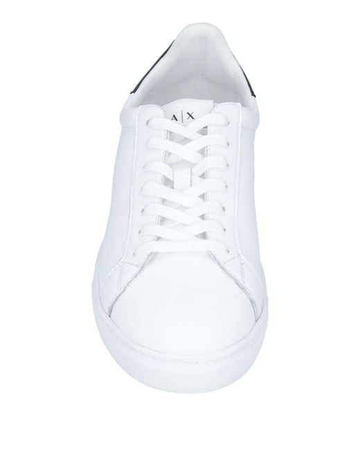 ARMANI EXCHANGE White Trainers for men