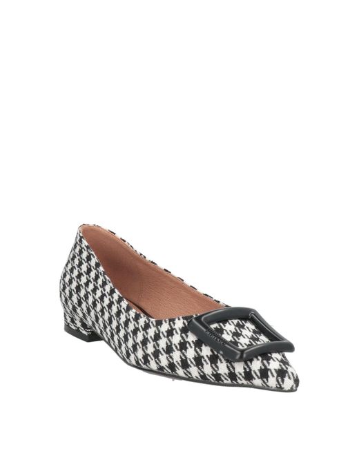 Bibi Lou Black Ballet Flats Textile Fibers