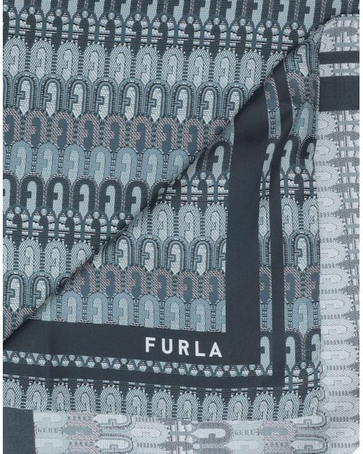 Furla Blue Scarf