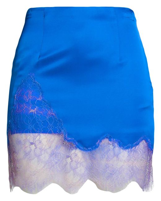 Patrizia Pepe Blue Mini Skirts