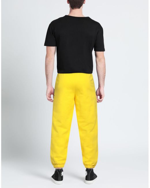 PANGAIA Yellow Trouser for men