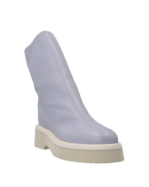 Halmanera Purple Ankle Boots