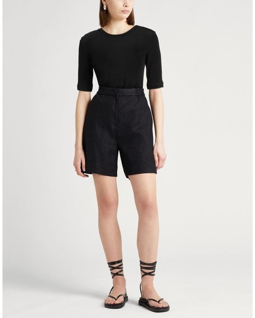 Fabiana Filippi Black T-Shirt Viscose, Elastane