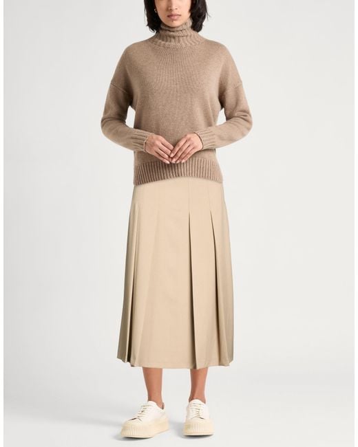 Kaos Natural Midi Skirt