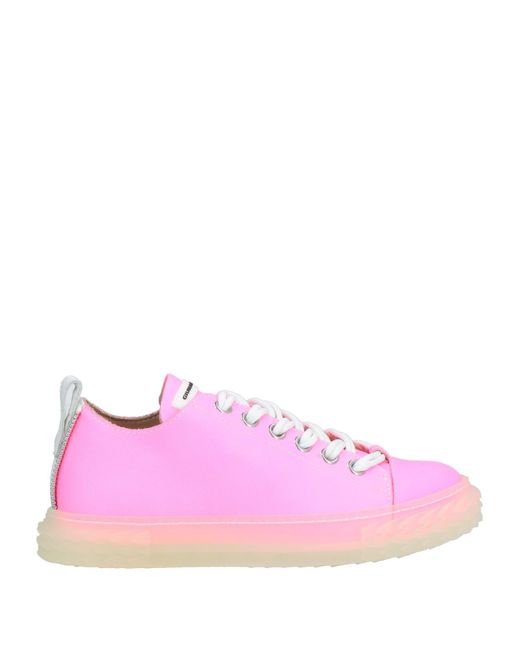 pink giuseppe trainers