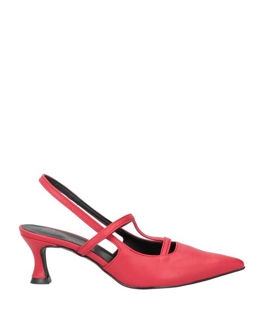 Divine Follie Pink Pumps Textile Fibers