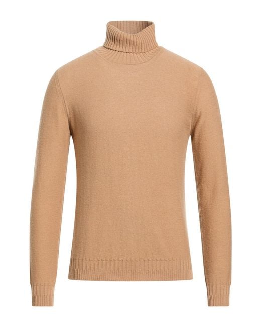 Alpha Studio Natural Turtleneck for men