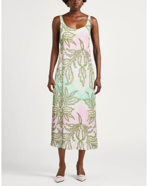 Maliparmi White Midi Dresses