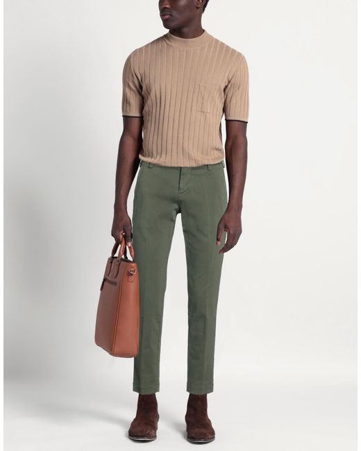Entre Amis Green Pants for men