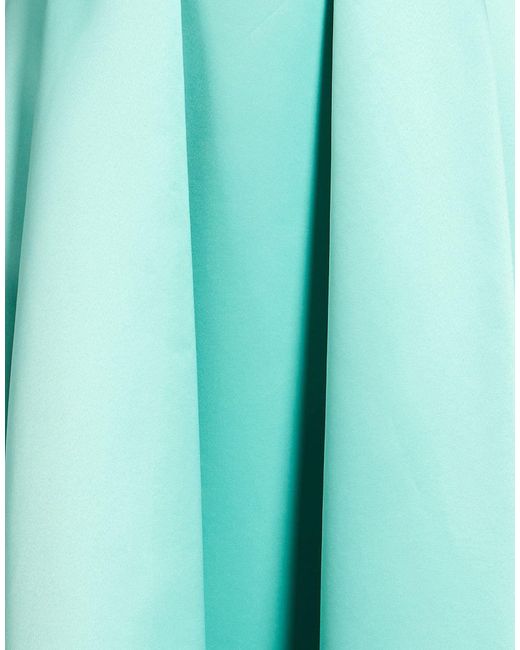Pinko Green Maxi Dress Polyester