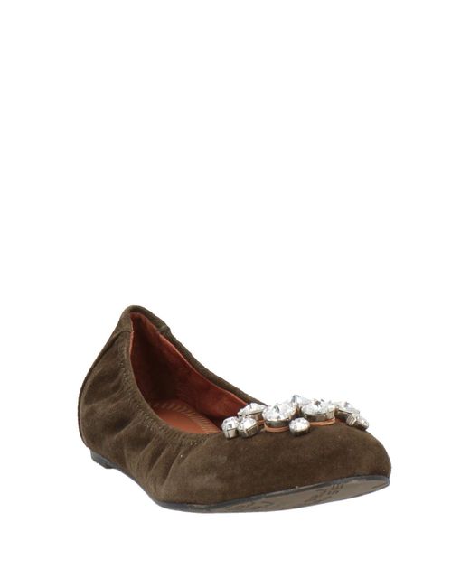 Ballerine di Ras in Brown