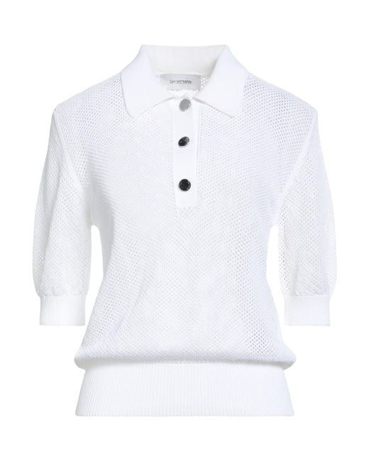 Sportmax White Polo Shirts