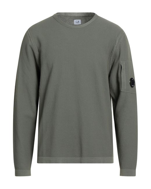 Company Military Sweater Cotton in Grey for Men Lyst UK
