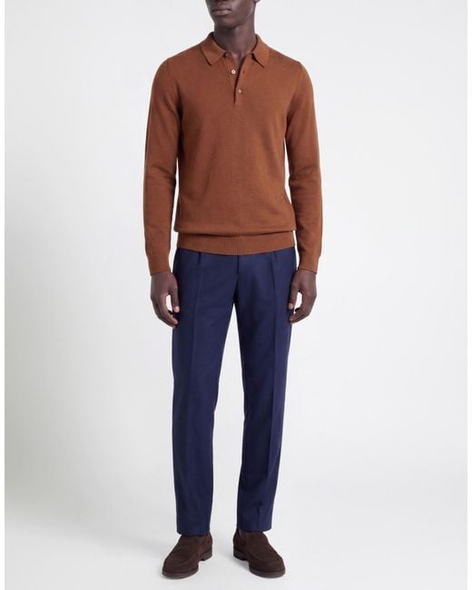 Pullover Zanone de hombre de color Brown