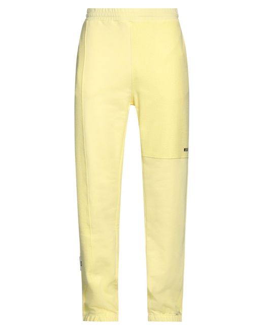 MSGM Yellow Trouser for men