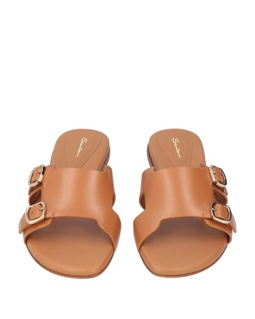 Santoni Brown Sandals