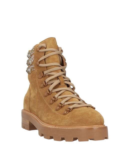 Jimmy Choo Brown Ankle Boots