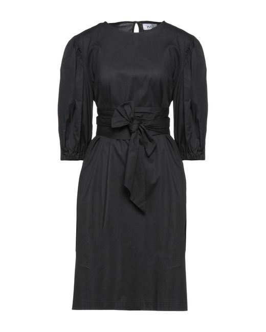 Niu Black Midi Dress