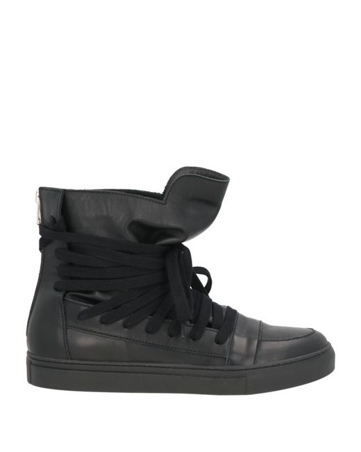 Kris Van Assche Black Sneakers Leather for men