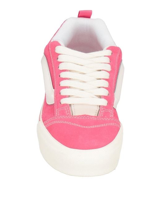 Vans Pink Sneakers Leather for men
