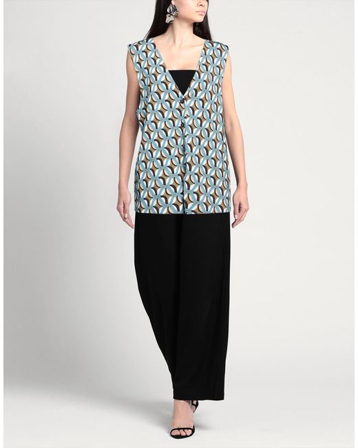 Via Masini 80 Blue Waistcoat