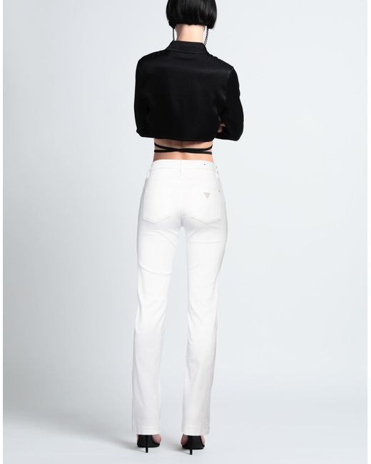 Pantalon en jean Guess en coloris White