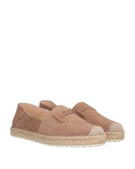 Tod's Brown Espadrilles