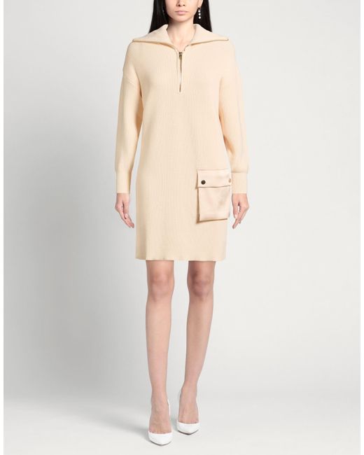 Liu Jo Natural Mini Dresses