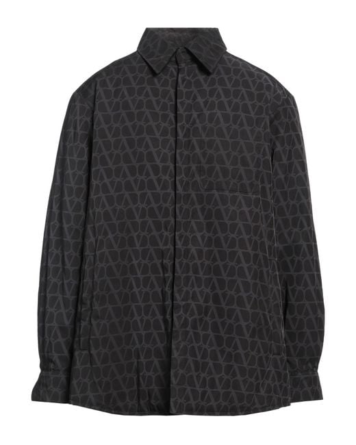 Valentino Garavani Black Shirt Polyester for men