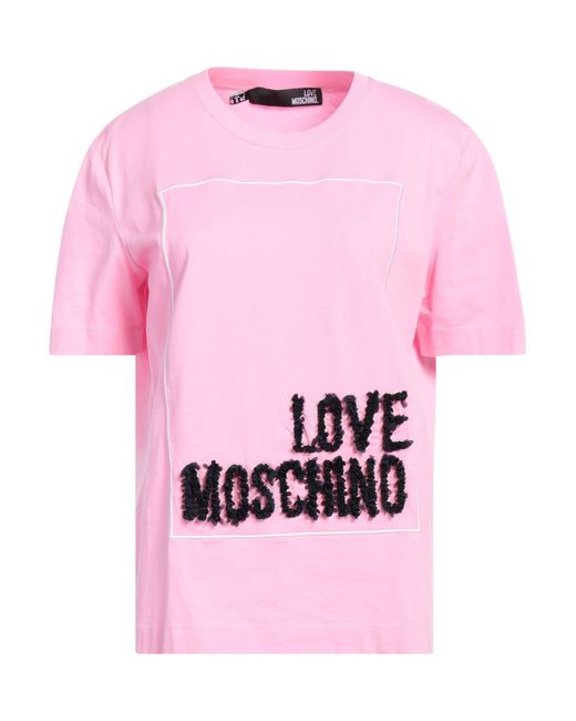 Love Moschino Pink T-shirt